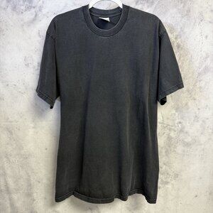 Pro Club Heavyweight T Shirt Mens XL Tall 22x30.5 Faded Black Short Sleeve